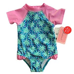 Floatimini Palm Tree Printed One Piece